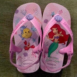 Ariel Havaianas Baby/Toddler Flip Flops